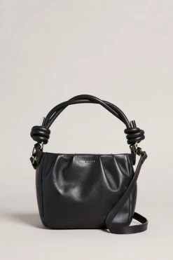 Ted Baker Twili Black Twisted Handle Mini Grab Bag -Tedbaker Sales 2024 unnamed file 10