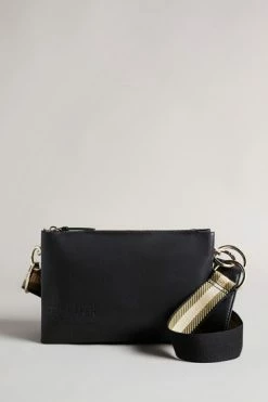 Ted Baker Black Darceyy Branded Webbing Cross-Body Bag -Tedbaker Sales 2024 unnamed file 104