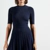 Ted Baker Blue Olivin Stitch Detail Dress -Tedbaker Sales 2024 unnamed file 1055
