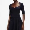 Ted Baker Blue Millly Sweetheart Neckline Dress -Tedbaker Sales 2024 unnamed file 1079