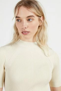 Ted Baker Natural Susanna Pleather Mockable Midi Dress -Tedbaker Sales 2024 unnamed file 1138