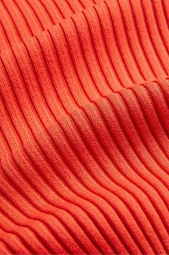 Ted Baker Mirelle Orange Bodycon Halter Knit Dress -Tedbaker Sales 2024 unnamed file 1152