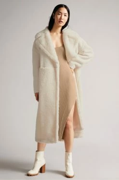 Ted Baker Brown Kiierra Lt-Brown Low Back Detail Knit Dress -Tedbaker Sales 2024 unnamed file 1161