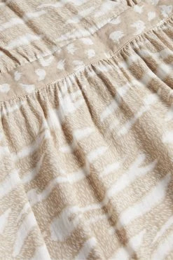 Ted Baker Rosaana Brown Puff Sleeve Wrap Mini Dress -Tedbaker Sales 2024 unnamed file 1172