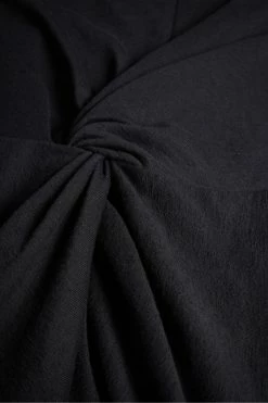 Ted Baker Livviaa Black Knot Front Jersey Dress -Tedbaker Sales 2024 unnamed file 1178