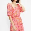 Ted Baker Pink Bethha Exaggerated Shoulder Dress -Tedbaker Sales 2024 unnamed file 1294