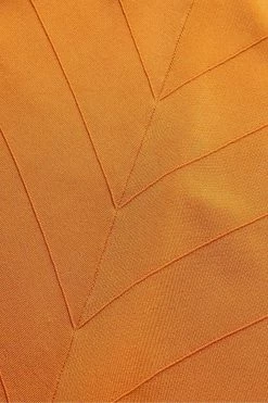 Ted Baker Orange Rayon Flippy Knit Dress -Tedbaker Sales 2024 unnamed file 1315