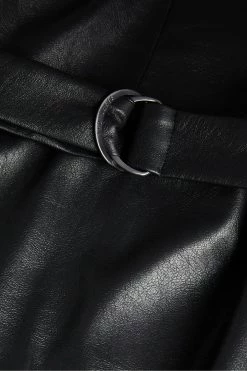 Ted Baker Black Optunia PU Belted Mini Dress -Tedbaker Sales 2024 unnamed file 1327