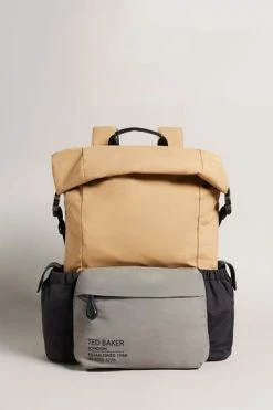 Ted Baker Tan Fredd Colour Block Backpack -Tedbaker Sales 2024 unnamed file 134