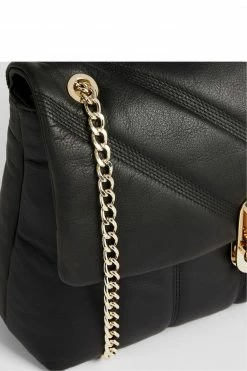 Ted Baker Ayahlin Black Leather Puffer Quilt Detail Cross-Body Bag -Tedbaker Sales 2024 unnamed file 137