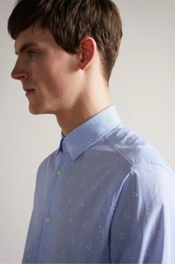 Ted Baker Roylo Blue Long Sleeve Balloon Dog Print Shirt -Tedbaker Sales 2024 unnamed file 1378