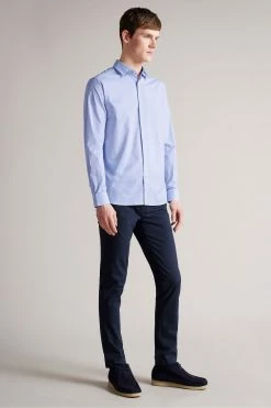 Ted Baker Roylo Blue Long Sleeve Balloon Dog Print Shirt -Tedbaker Sales 2024 unnamed file 1379