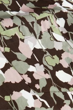 Ted Baker Poplar Brown Long Sleeve Abstract Floral Print Shirt -Tedbaker Sales 2024 unnamed file 1392