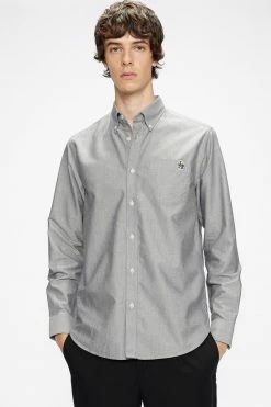 Ted Baker Black Caplet Oxford Shirt