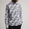 Ted Baker White Hundon Long Sleeve Geo Tile Print Shirt -Tedbaker Sales 2024 unnamed file 1401