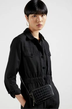 Ted Baker Black Stina Double Zip Mini Camera Bag -Tedbaker Sales 2024 unnamed file 143