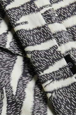 Ted Baker Annex Grey Long Sleeve Zebra Print Shirt -Tedbaker Sales 2024 unnamed file 1469