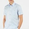 Ted Baker Blue Civiche Plain Linen Blend Shirt -Tedbaker Sales 2024 unnamed file 1500