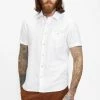 Ted Baker White Civiche Plain Linen Shirt -Tedbaker Sales 2024 unnamed file 1526