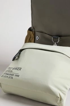 Ted Baker Fredd Khaki Green Colourblock Backpack 11 Ted Baker Fredd Khaki Green Colourblock Backpack -Tedbaker Sales 2024 unnamed file 156