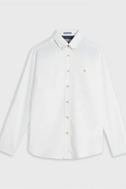 Ted Baker White Piktur Oxford Shirt -Tedbaker Sales 2024 unnamed file 1579