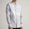 Ted Baker White Brennan Mib Stripe Shirt -Tedbaker Sales 2024 unnamed file 1630
