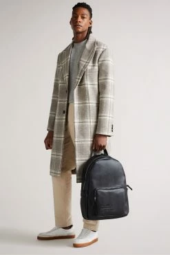 Ted Baker Phileap Black Recycled PU Backpack -Tedbaker Sales 2024 unnamed file 166