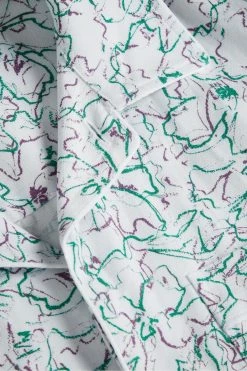 Ted Baker Bartlet White Short Sleeve Revere Printed Shirt -Tedbaker Sales 2024 unnamed file 1770