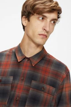 Ted Baker Red Lecture Ls Multi Check Soft Flannel Shacket -Tedbaker Sales 2024 unnamed file 1811