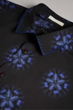 Ted Baker Paden Black Ss Floral Printed Shirt -Tedbaker Sales 2024 unnamed file 1822