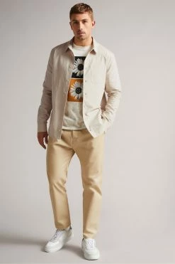 Ted Baker Nude Osile Mib Crinkle Bound Shirt -Tedbaker Sales 2024 unnamed file 1855