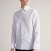 Ted Baker Byward White Long Sleeve Detachable Collar Shirt -Tedbaker Sales 2024 unnamed file 1872