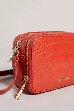 Ted Baker Stina Cinnamon Brown Double Zip Mini Camera Bag -Tedbaker Sales 2024 unnamed file 19