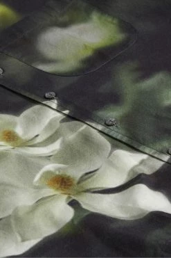 Ted Baker Campbl Black Short Sleeve Photographic Floral Print Shirt -Tedbaker Sales 2024 unnamed file 1908