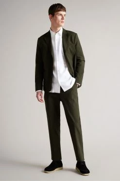 Ted Baker Belvue White Ls Heavy Linen Blend Shirt -Tedbaker Sales 2024 unnamed file 1912