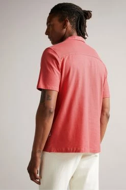 Ted Baker Chatley Pink Ss Jersey Piqué Shirt -Tedbaker Sales 2024 unnamed file 1948