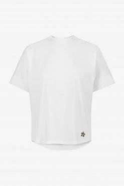 Ted Baker White Erisana Easy Fit Grown Up Sleeve T-Shirt -Tedbaker Sales 2024 unnamed file 1975
