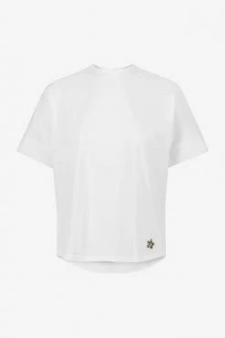 Ted Baker White Erisana Easy Fit Grown Up Sleeve T-Shirt -Tedbaker Sales 2024 unnamed file 1977