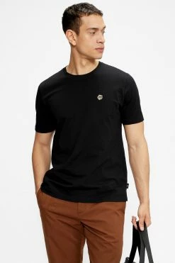 Ted Baker Grey Oxford Short Sleeve T-Shirt