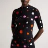 Ted Baker Lilyz Black High Neck Fitted T-Shirt -Tedbaker Sales 2024 unnamed file 2057