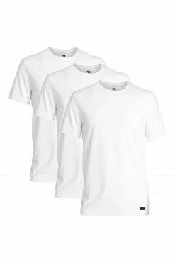 Ted Baker White Crew Neck T-Shirts Three Pack