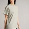 Ted Baker Dk-Grey Aacalia Split Hem Branded T-Shirt -Tedbaker Sales 2024 unnamed file 2072
