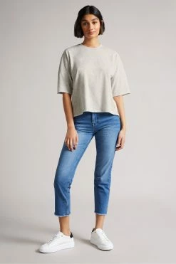 Ted Baker Mid-Grey Avann Cotton Boxy T-Shirt 10 Ted Baker Mid-Grey Avann Cotton Boxy T-Shirt -Tedbaker Sales 2024 unnamed file 2078