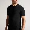 Ted Baker Hawking Black Plain T-Shirt -Tedbaker Sales 2024 unnamed file 2088