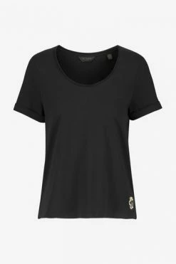 Ted Baker Black Miarna V-Neck Easy Fit T-Shirt -Tedbaker Sales 2024 unnamed file 2132