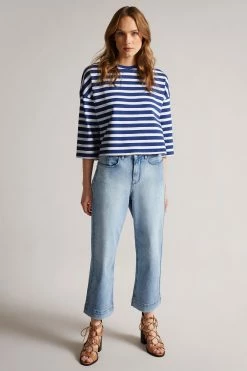 Ted Baker Mmorra Blue Stripe Top