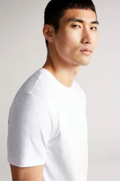 Ted Baker Hawking White Short Sleeve Plain T-Shirt 11 Ted Baker Hawking White Short Sleeve Plain T-Shirt -Tedbaker Sales 2024 unnamed file 2175