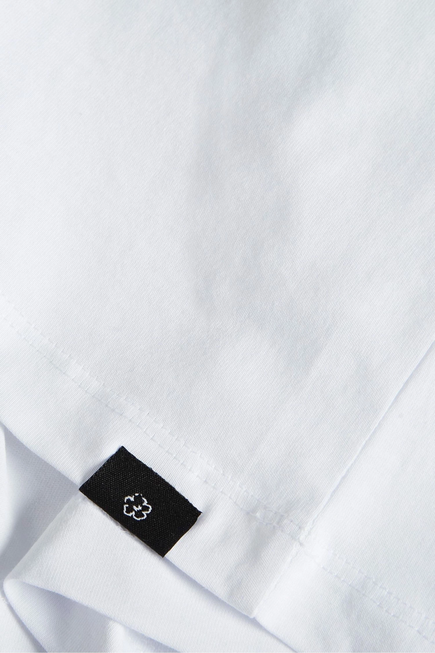 Ted Baker Hawking White Short Sleeve Plain T-Shirt 7 Ted Baker Hawking White Short Sleeve Plain T-Shirt - Image 5