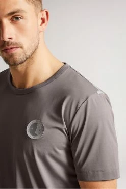 Ted Baker Roding Grey Marl Short Sleeve Active Quick Dry T-Shirt -Tedbaker Sales 2024 unnamed file 2221