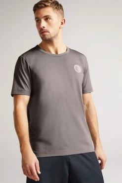 Ted Baker Roding Grey Marl Short Sleeve Active Quick Dry T-Shirt -Tedbaker Sales 2024 unnamed file 2223